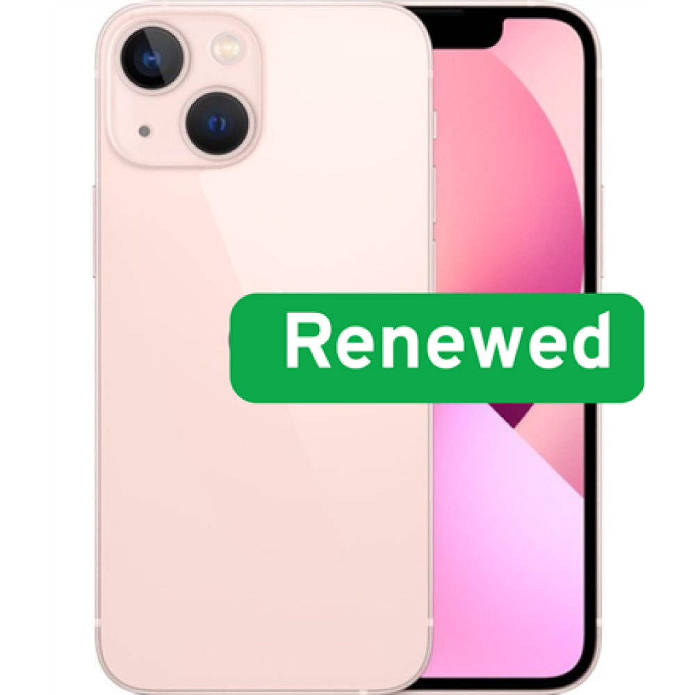 Apple , RENEW , Grade A , iPhone 13 Mini , Pink , 5.4 , Super Retina XDR OLED , 2340 x 1080 pixels , A15 Bionic , 4 GB , 128 GB , Dual SIM , 5G , 12+12 MP , iOS , 18