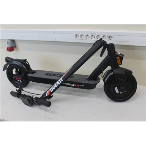 SALE OUT. Ducati Electric Scooter PRO-II PLUS, Black Ducati branded , Electric Scooter PRO-II PLUS , 350 W , 6-25 km/h , 10 , Black , 6 month(s)