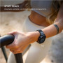 Fixed , Resin Strap for Apple Watch 44/45/46/49mm , Epoxy resin , Carbon Black