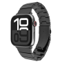 Fixed , Resin Strap for Apple Watch 44/45/46/49mm , Carbon Black , Epoxy resin