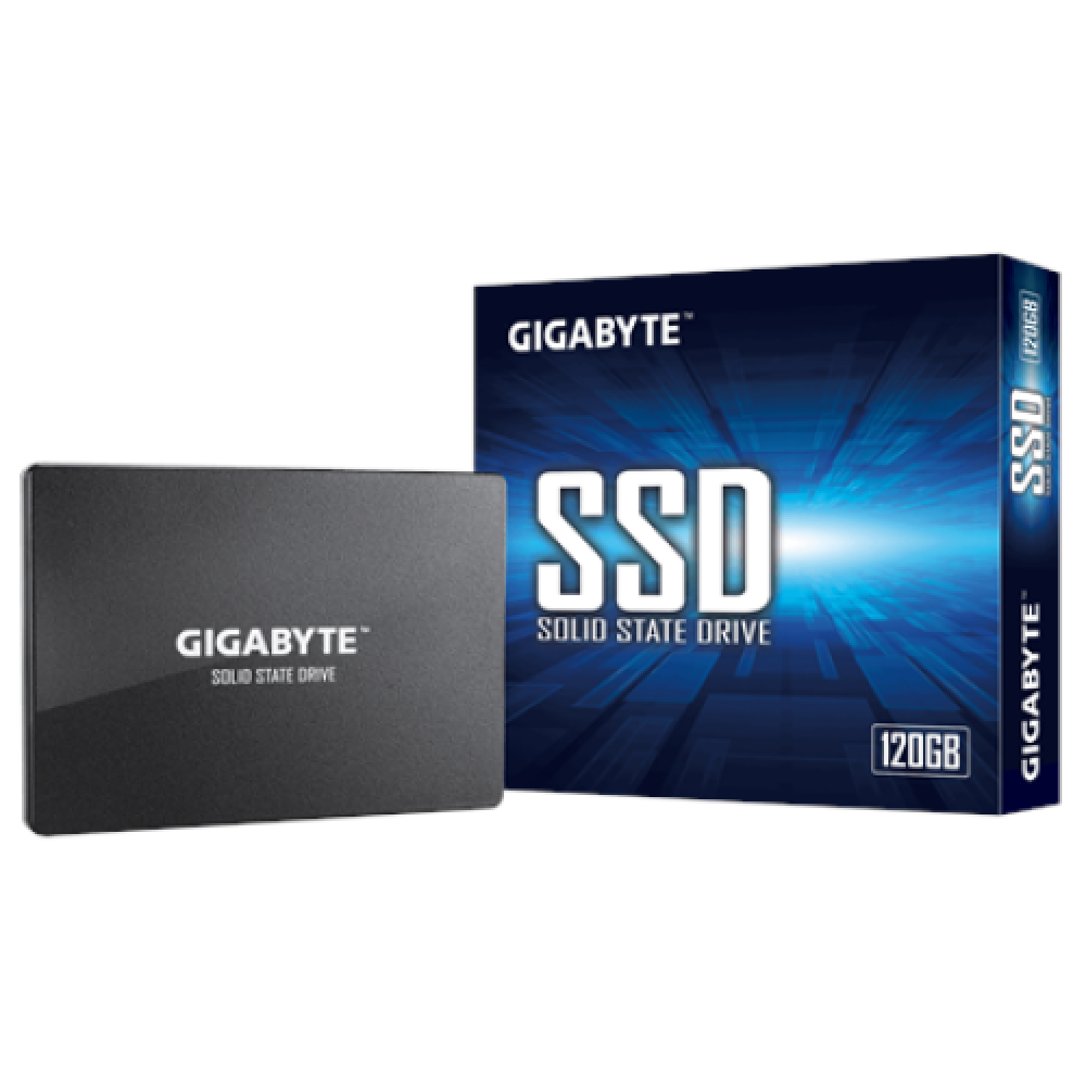 Gigabyte GP-GSTFS31120GNTD 120 GB, SSD interface SATA, Write speed 380 MB/s, Read speed 500 MB/s
