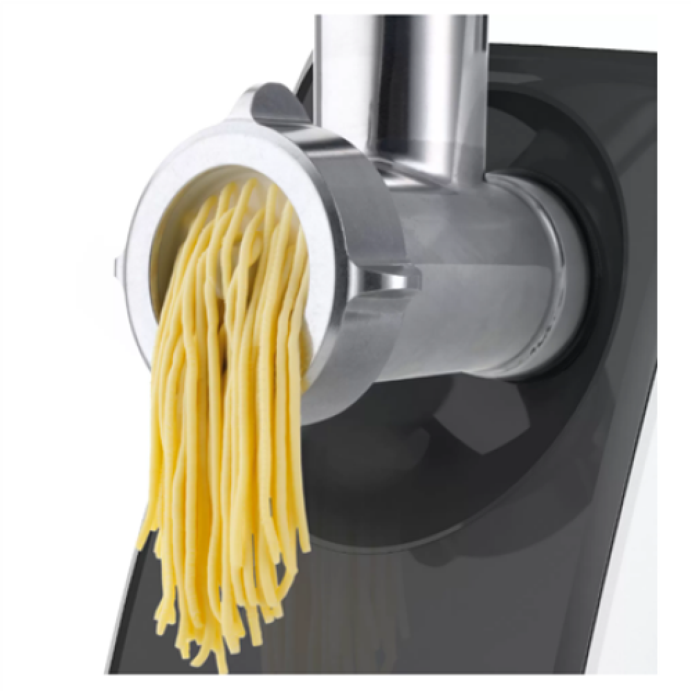 Bosch , Meat mincer CompactPower , MFW3612A , Black , 500 W , Number of speeds 1 , 2 Discs: 4 mm and 8 mm; Sausage filler accessory; pasta nozzle for spaghetti and tagliatelle; cookie nozzle with three different shapes