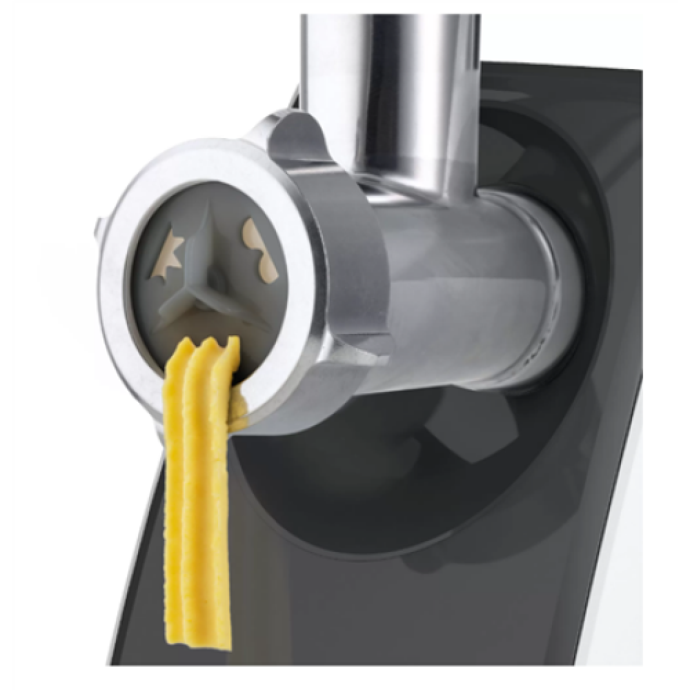 Bosch , Meat mincer CompactPower , MFW3612A , Black , 500 W , Number of speeds 1 , 2 Discs: 4 mm and 8 mm; Sausage filler accessory; pasta nozzle for spaghetti and tagliatelle; cookie nozzle with three different shapes