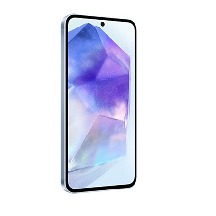 Samsung , Galaxy , A55 A556 , Ice Blue , 6.6 , Super AMOLED , 1080 x 2340 pixels , Exynos , Internal RAM 8 GB , 128 GB , Dual SIM , 4G , 5G , Main camera resolution 50+12+5 MP , Secondary camera resolution 32 MP , Android , 14