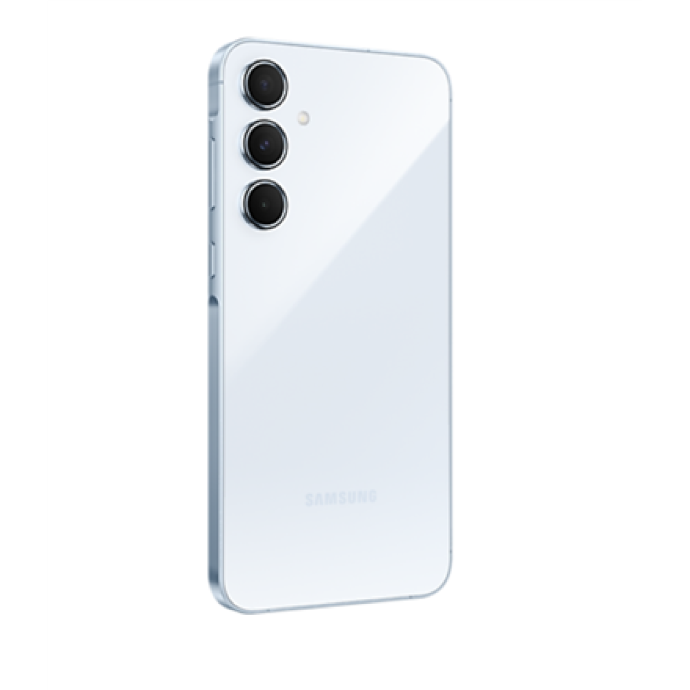 Samsung , Galaxy , A55 A556 , Ice Blue , 6.6 , Super AMOLED , 1080 x 2340 pixels , Exynos , Internal RAM 8 GB , 128 GB , Dual SIM , 4G , 5G , Main camera resolution 50+12+5 MP , Secondary camera resolution 32 MP , Android , 14