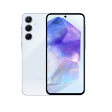 Samsung , Galaxy , A55 A556 , Ice Blue , 6.6 , Super AMOLED , 1080 x 2340 pixels , Exynos , Internal RAM 8 GB , 128 GB , Dual SIM , 4G , 5G , Main camera resolution 50+12+5 MP , Secondary camera resolution 32 MP , Android , 14