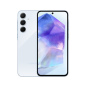 Samsung , Galaxy , A55 A556 , Ice Blue , 6.6 , Super AMOLED , 1080 x 2340 pixels , Exynos , Internal RAM 8 GB , 128 GB , Dual SIM , 4G , 5G , Main camera resolution 50+12+5 MP , Secondary camera resolution 32 MP , Android , 14