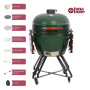 TunaBone , Kamado classic 26 grill , Size XL , Green