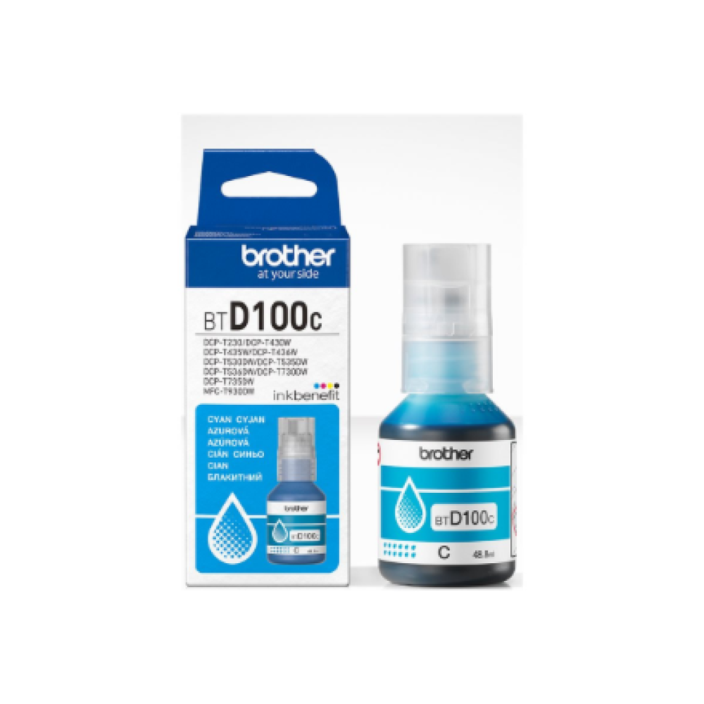 Brother BTD100C , Ink Bottle , Cyan