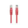 Lanberg Patchcord CAT.5E UTP 3M fluke passed 10-pack, Red , PCU5-20CC-0300-R