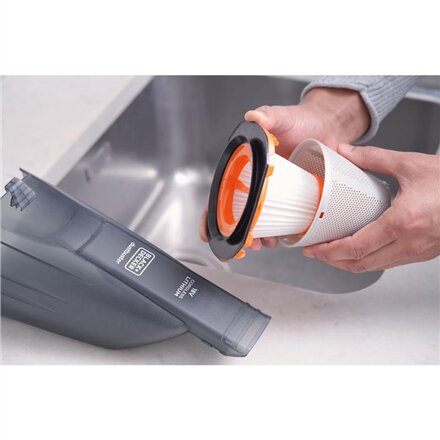 BLACK & DECKER , Vacuum Cleaner , BCHV001B-XJ , Cordless operating , Handstick , 18 V , Operating time (max) 12 min , Grey