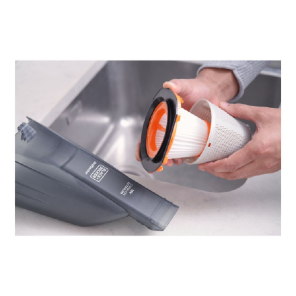 BLACK & DECKER , Vacuum Cleaner , BCHV001B-XJ , Cordless operating , Handstick , 18 V , Operating time (max) 12 min , Grey