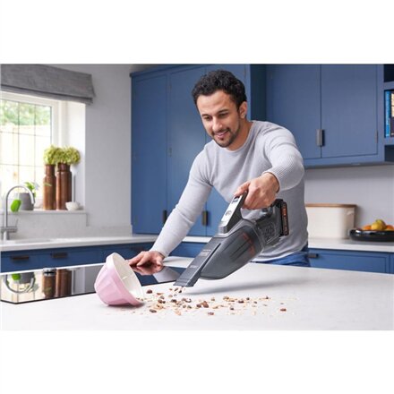 BLACK & DECKER , Vacuum Cleaner , BCHV001B-XJ , Cordless operating , Handstick , 18 V , Operating time (max) 12 min , Grey