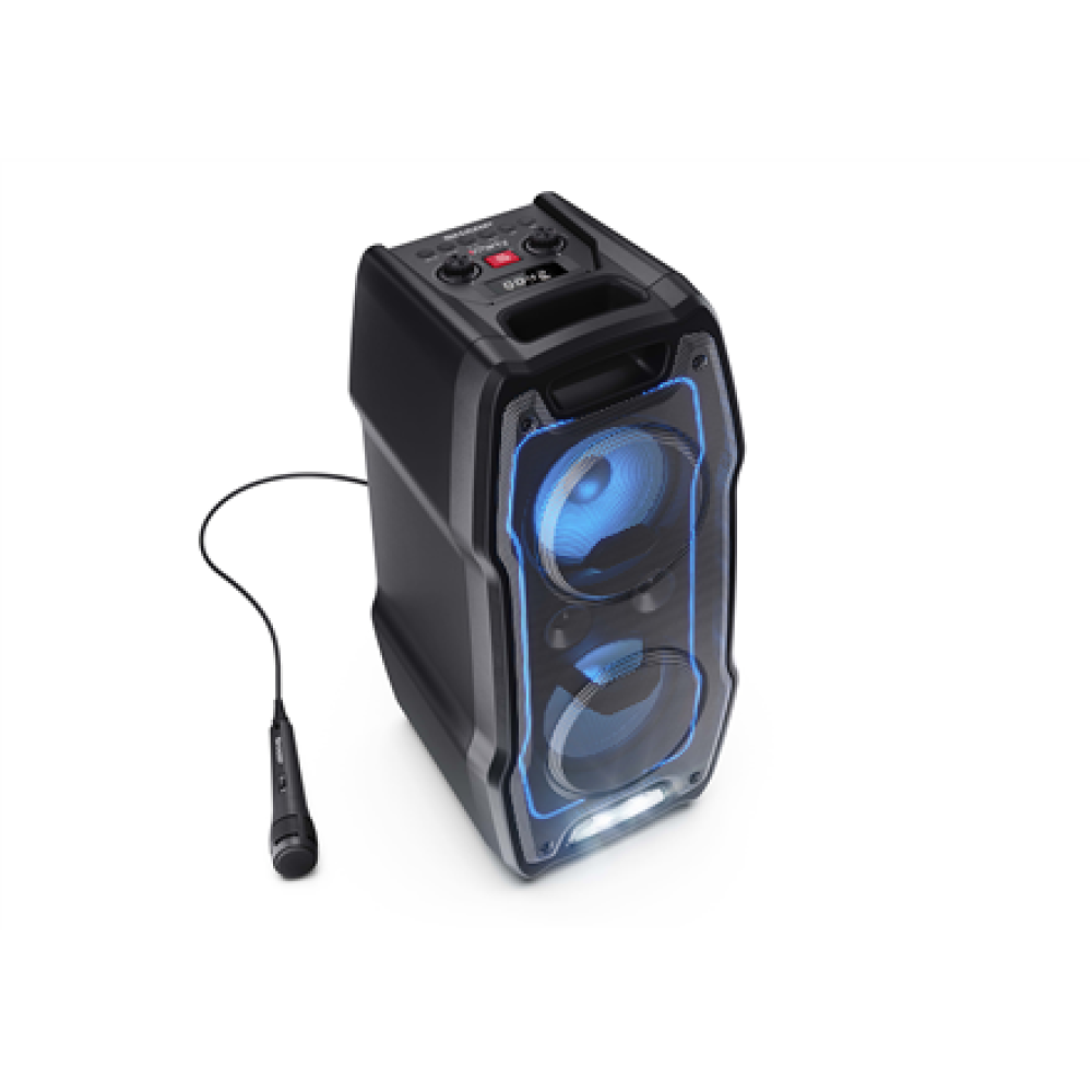 Sharp Party Speaker System with Built-in Battery , PS-931 , 180 W , Waterproof , Bluetooth , Black , Portable , Wireless connection
