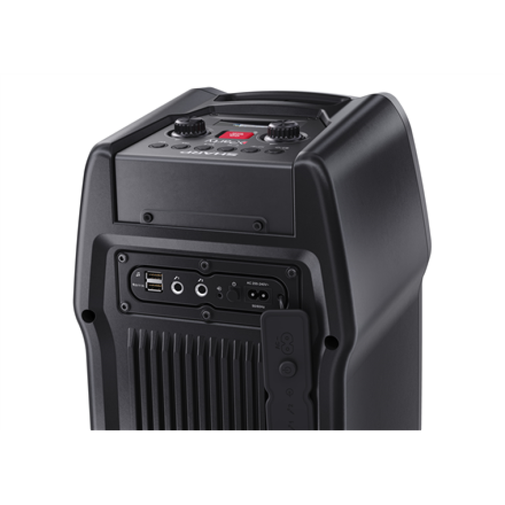 Sharp Party Speaker System with Built-in Battery , PS-931 , 180 W , Waterproof , Bluetooth , Black , Portable , Wireless connection