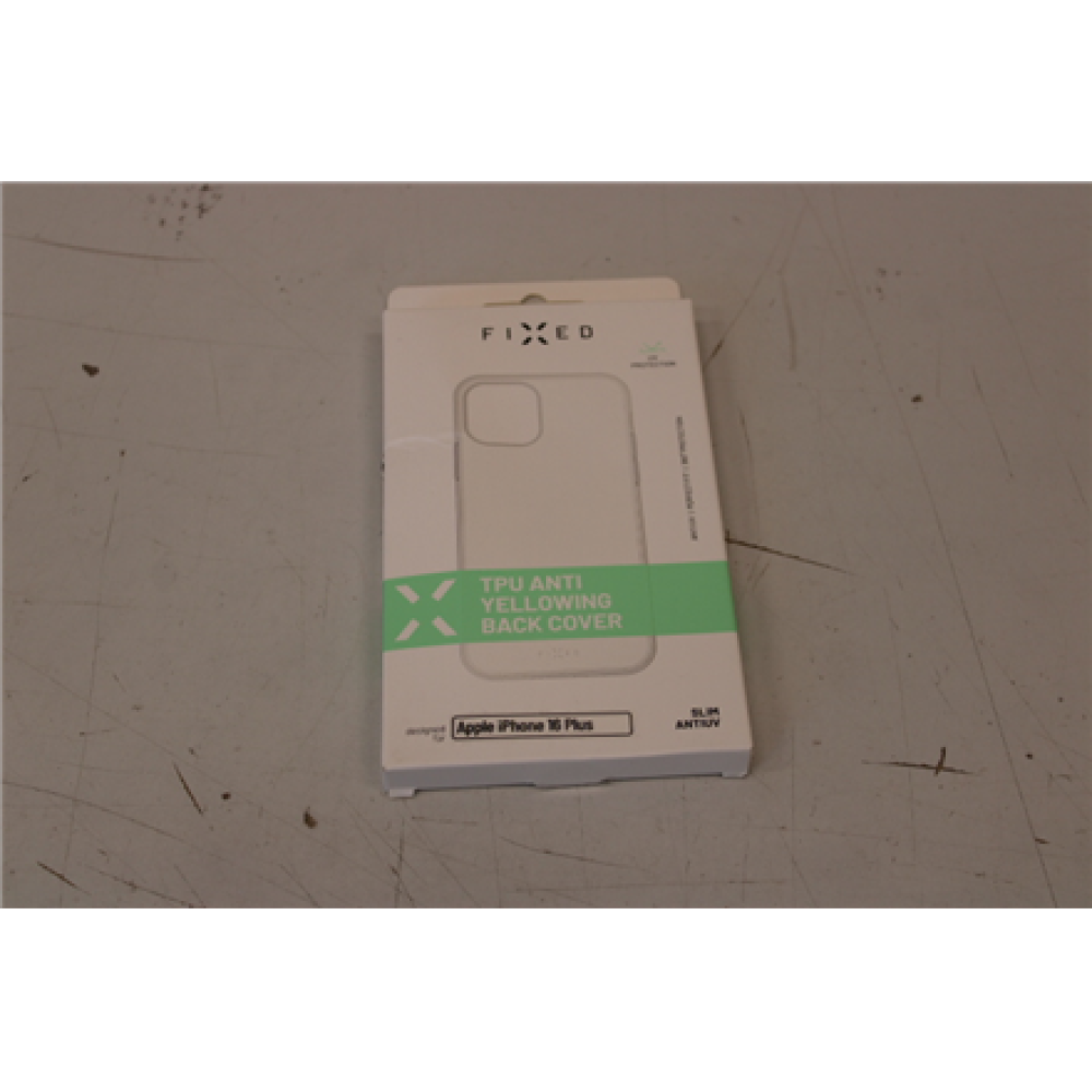 SALE OUT. FIXED Story AntiUV TPU Back Cover for Apple iPhone 16 Plus, clear , Fixed , Story AntiUV , Back Cover , Apple , iPhone 16 Plus , TPU , Clear , DAMAGED PACKAGING, DEMO