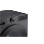 LG Dryer Machine , RHX5009TBB , Energy efficiency class B , Front loading , 9 kg , Heat pump , LED , Depth 66 cm , Wi-Fi , Matte black