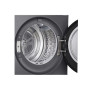 LG Dryer Machine , RHX5009TBB , Energy efficiency class B , Front loading , 9 kg , Heat pump , LED , Depth 66 cm , Wi-Fi , Matte black