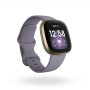 Fitbit Versa 3 Smart watches, GPS (satellite), Amoled, Heart rate monitor, Waterproof, Bluetooth, Soft Gold/Thistle