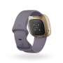 Fitbit Versa 3 Smart watches, GPS (satellite), Amoled, Heart rate monitor, Waterproof, Bluetooth, Soft Gold/Thistle