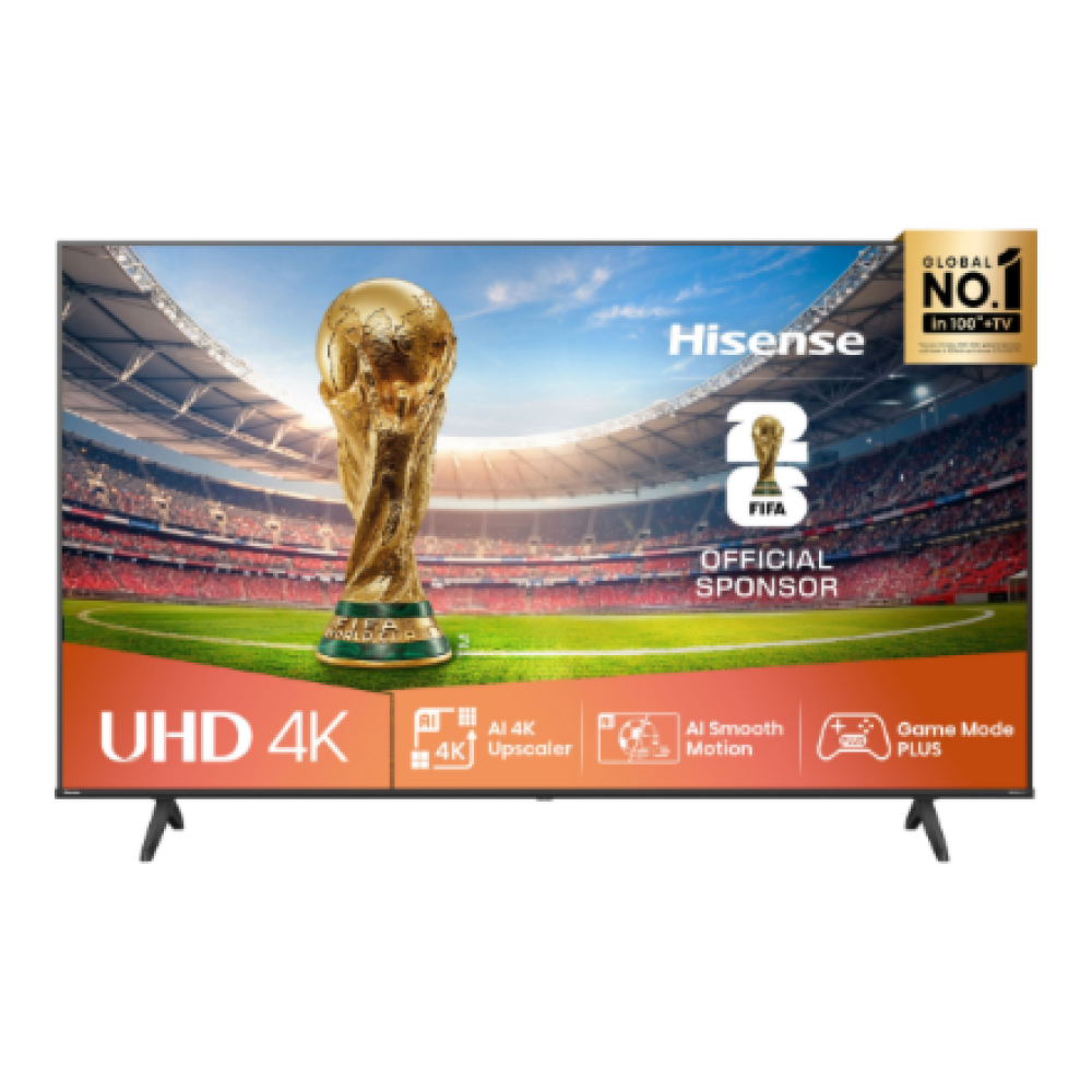 Hisense UHD Smart TV , 50A6Q , 50 , Smart TV , VIDAA OS , UHD , Black