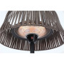 SUNRED , Heater , ARTIX M-SO BROWN, Corda Bright Standing , Infrared , 2100 W , Brown , IP44