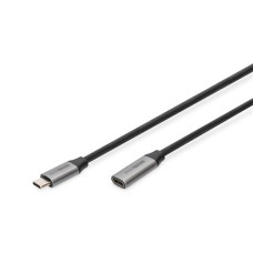 Digitus , USB-C/M to USB-C/F Extension Cable , DB-300230-010-S , USB-C to USB-C USB-C jack