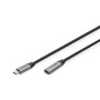 Digitus , USB-C/M to USB-C/F Extension Cable , DB-300230-010-S , USB-C to USB-C USB-C jack
