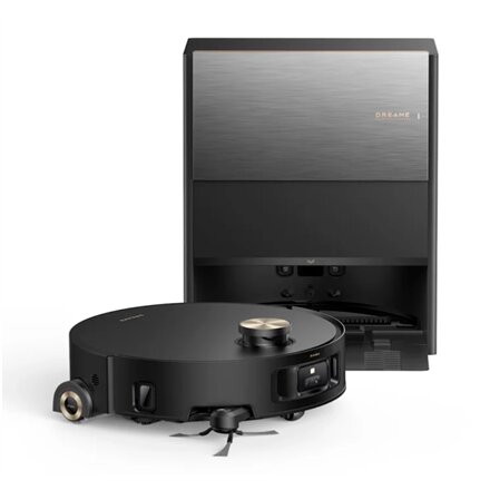 Dreame Robotic Vacuum Cleaner , Aqua10 Roller , Wet&Dry , Operating time (max) 196 min , 6400 mAh , 30000 Pa , Black