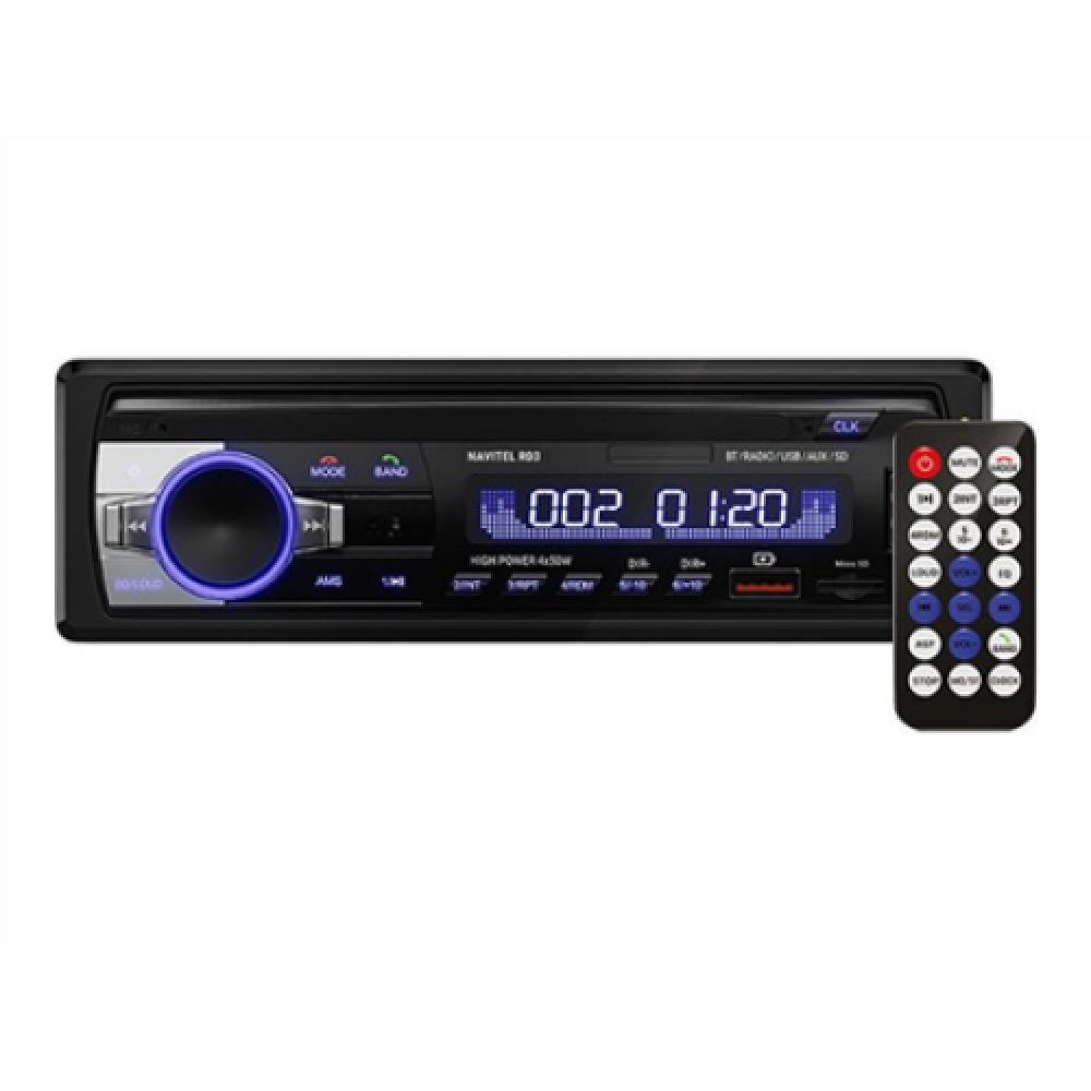 Navitel , RD3 , No , 4 х 50 W , No , Media Receiver with USB, Bluetooth