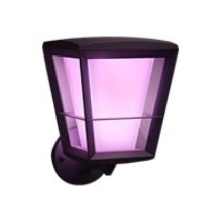 Philips Hue WCA Econic Outdoor Wall Lantern Up , 15 W , 2000-6500 Hue White Colour Ambiance