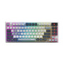 MSI FORGE GK600 TKL WIRELESS SKY , Gaming Keyboard , Wireless , Bluetooth , US , Mechanical Linear