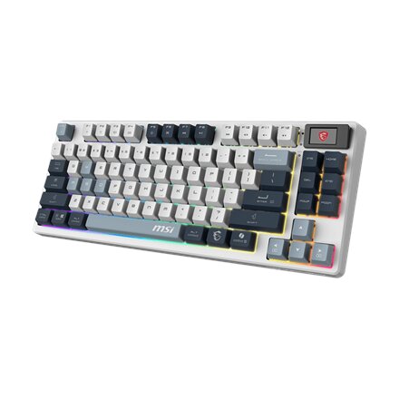 MSI FORGE GK600 TKL WIRELESS SKY , Gaming Keyboard , Wireless , Bluetooth , US , Mechanical Linear
