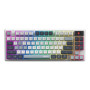 MSI FORGE GK600 TKL WIRELESS SKY , Gaming Keyboard , Wireless , Bluetooth , US , Mechanical Linear