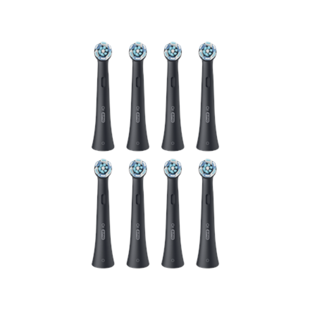 Oral-B Replaceable toothbrush heads , iO UltimateClean , Heads , For adults , Number of brush heads included 8 , Black