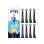 Oral-B Replaceable toothbrush heads , iO UltimateClean , Heads , For adults , Number of brush heads included 8 , Black