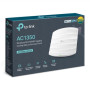 TP-LINK , Access Point , EAP225 , 802.11ac , 2.4GHz/5GHz , 450+867 Mbit/s , 10/100/1000 Mbit/s , Ethernet LAN (RJ-45) ports 1 , MU-MiMO Yes , PoE in , Antenna type 5xInternal
