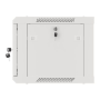 Lanberg Rack cabinet 19 wall-mount 6U/600x450 for self-assembly with metal door (flat pack), grey , Lanberg