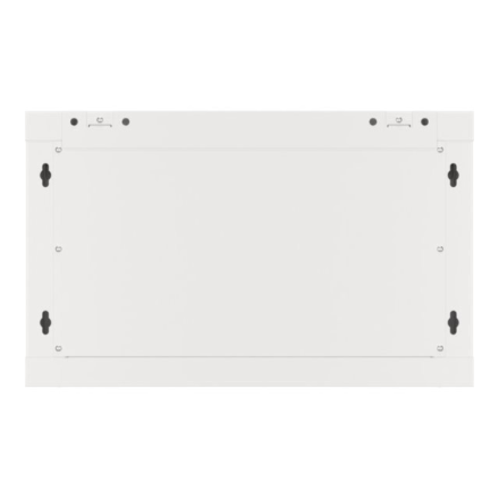 Lanberg Rack cabinet 19 wall-mount 6U/600x450 for self-assembly with metal door (flat pack), grey , Lanberg