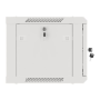 Lanberg Rack cabinet 19 wall-mount 6U/600x450 for self-assembly with metal door (flat pack), grey , Lanberg