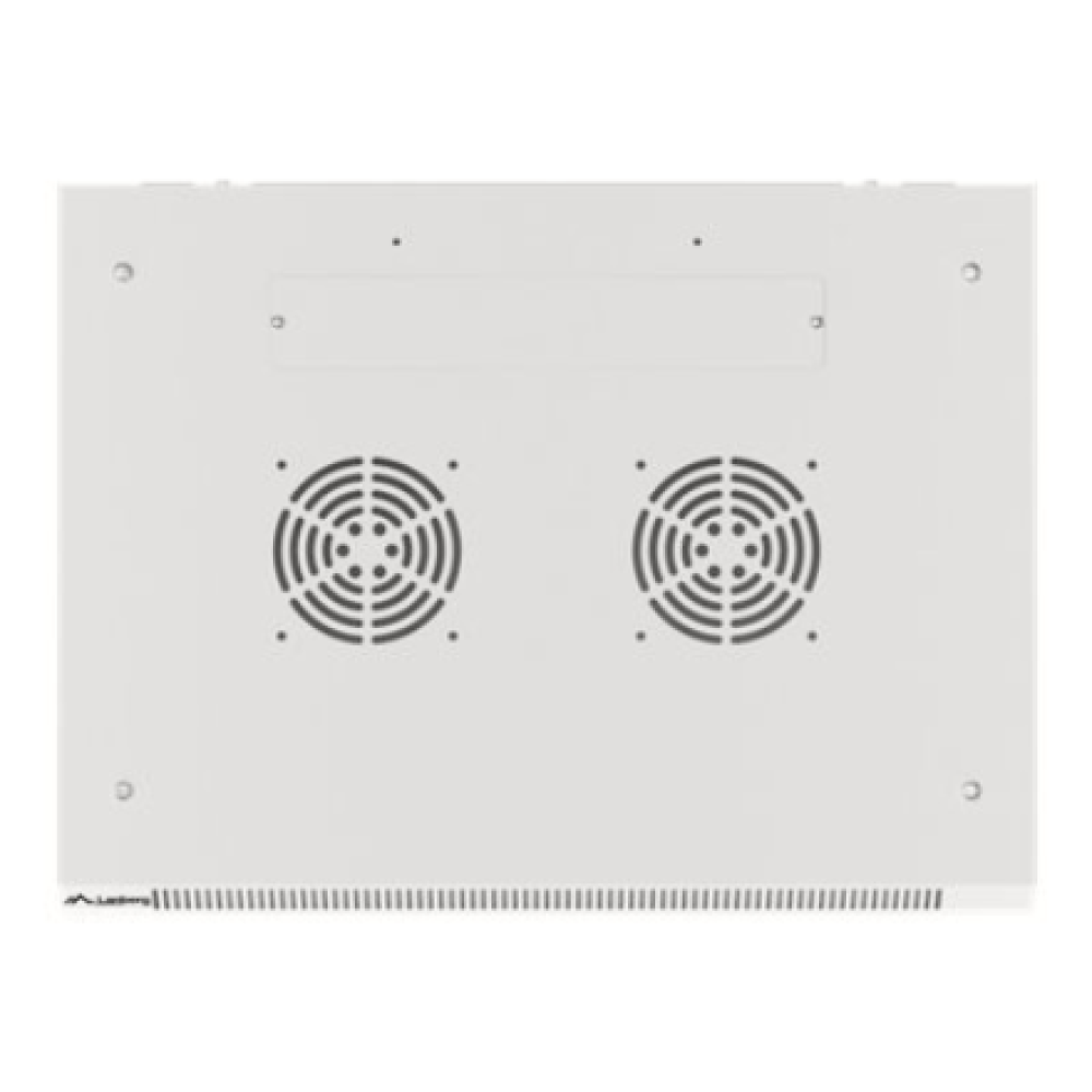 Lanberg Rack cabinet 19 wall-mount 6U/600x450 for self-assembly with metal door (flat pack), grey , Lanberg
