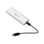 Natec , Rhino M.2 NVME Lite USB-C External, Gen 2 Steel Arctic Silver , Solid-state drive interface NVMe