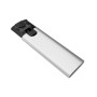 Natec , Rhino M.2 NVME Lite USB-C External, Gen 2 Steel Arctic Silver , Solid-state drive interface NVMe