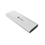 Natec , Rhino M.2 NVME Lite USB-C External, Gen 2 Steel Arctic Silver , Solid-state drive interface NVMe
