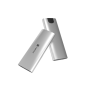 Natec , Rhino M.2 NVME Lite USB-C External, Gen 2 Steel Arctic Silver , Solid-state drive interface NVMe