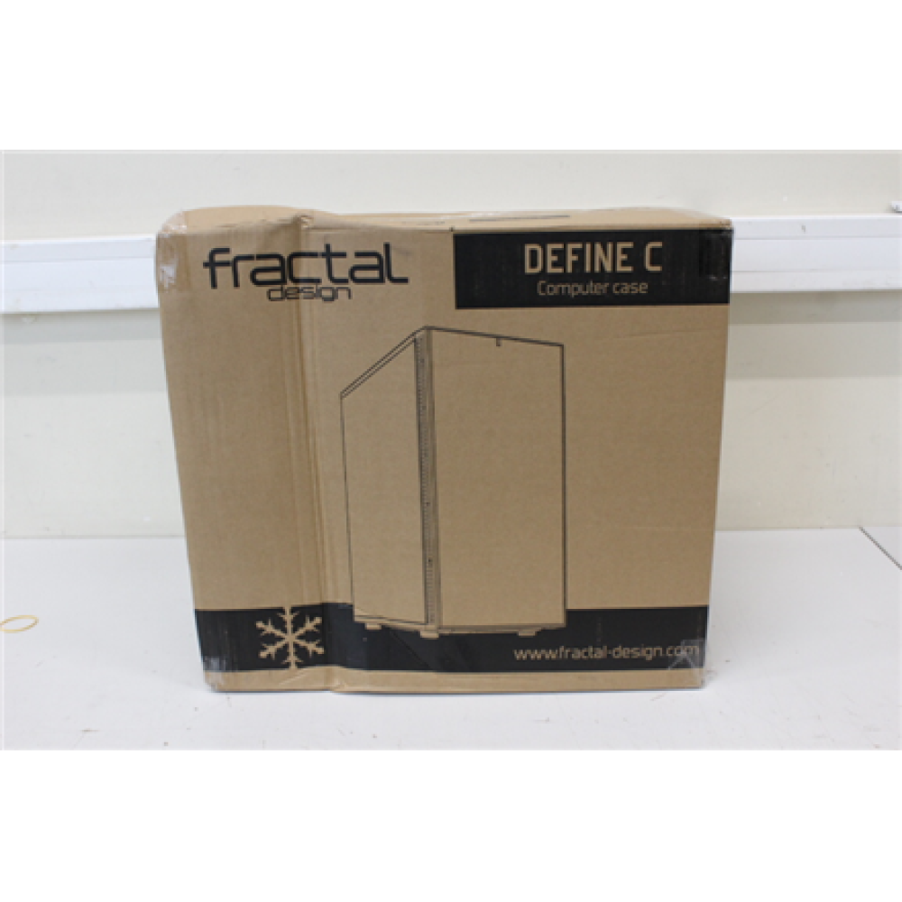 SALE OUT. Fractal Design Define C, Black , Fractal Design , Define C , Black , ATX , DAMAGED PACKAGING , Power supply included No