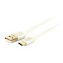 Gembird USB Type-C cable with braid and metal connectors, 1.8 m , Cablexpert , USB Type-C cable with braid and metal connectors , USB-C to USB-A USB Type-C male , USB Type-A male