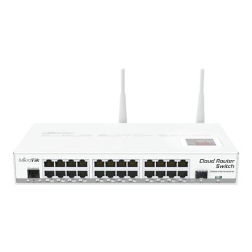 MikroTik Cloud Router Switch CRS125-24G-1S-2HND-IN Managed L3 Desktop 1 Gbps (RJ-45) ports quantity 24 SFP ports quantity 1 Passive PoE ports quantity 1x POE-in