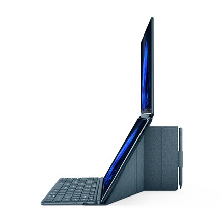 Lenovo Yoga Book 9 14IAH10 , Tidal Teal , 2x14 , OLED , Touchscreen , 2.8K WQXGA+ , 2880 x 1800 pixels , Glossy , Intel Core Ultra 7 , 255H , 32 GB , Soldered LPDDR5x , Solid-state drive capacity 1000 GB , Intel Arc Graphics , Windows 11 Pro , 802.11be , 