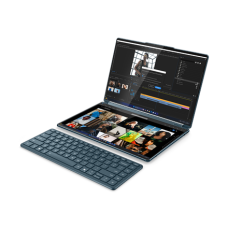 Lenovo Yoga Book 9 14IAH10 , Tidal Teal , 2x14 , OLED , Touchscreen , 2.8K WQXGA+ , 2880 x 1800 pixels , Glossy , Intel Core Ultra 7 , 255H , 32 GB , Soldered LPDDR5x , Solid-state drive capacity 1000 GB , Intel Arc Graphics , Windows 11 Pro , 802.11be , 